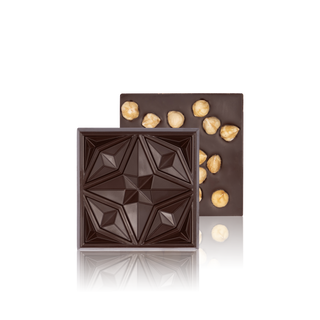 Шоколадні Тафлі Чорні З Лісовим Горіхом, 84 Г