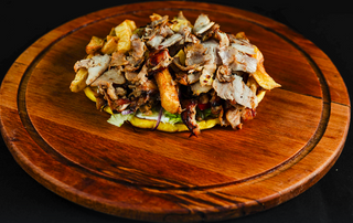 Голям свински гирос