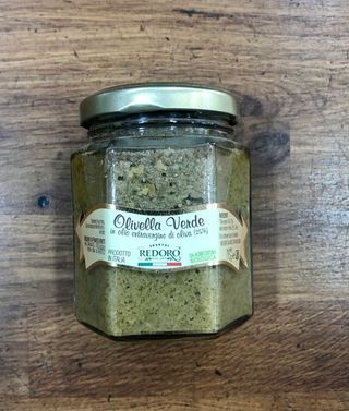 Crema De Aceitunas Verde ( Olivada ) Bio Redoro 170 Gr Cristal