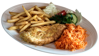 Zestaw na talerzu filet Duży