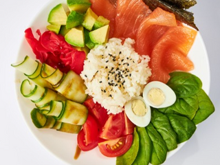 Поке з лососем (300г)