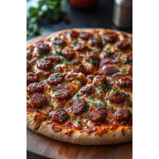 Beef Pizza (Medium)