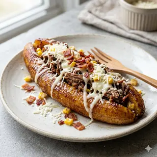 Plátano Maduro Relleno Brutal