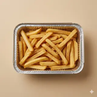 Piatto patatine fritte