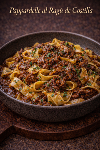 Pappardelle al Ragù de Costilla