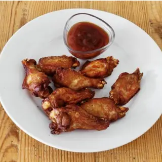Alitas De Pollo A La Barbacoa (Ración)