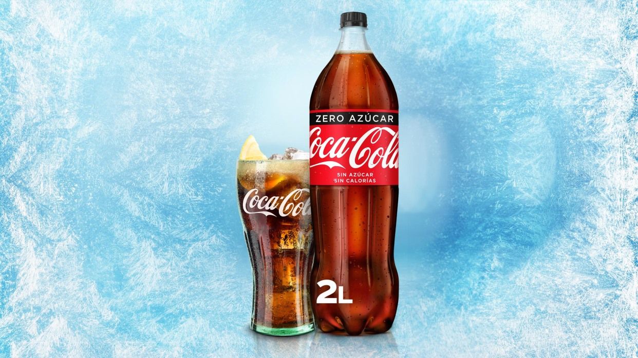 Coca-Cola Zero Azúcar botella 2L.