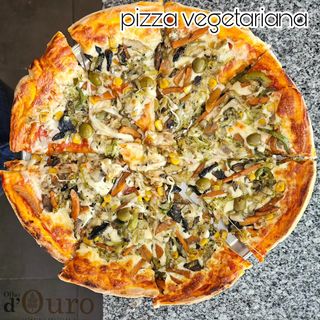 PIZZA VEGETARIANA MÉDIA