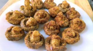 Champiñones Rebozados