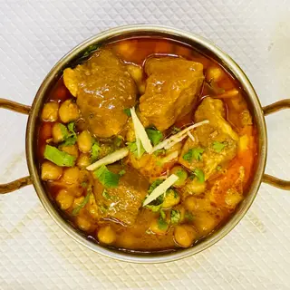 35. Lamb chana gosht