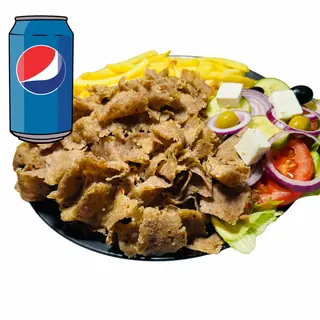 Baranina na talerzu MEGA + Napój