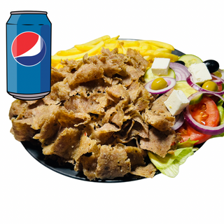 Baranina na talerzu MEGA + Napój