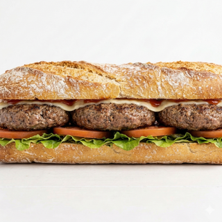 Bocata De Hamburguesa (Grande)