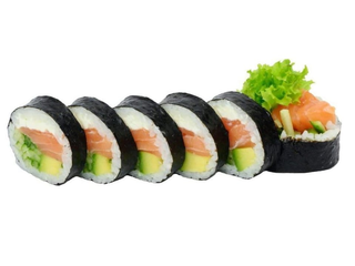 Futomaki philadelphia sake