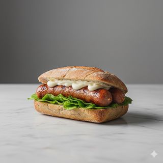 Panino con salsiccia