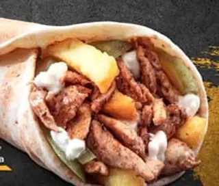 Chicken shawarma wrap