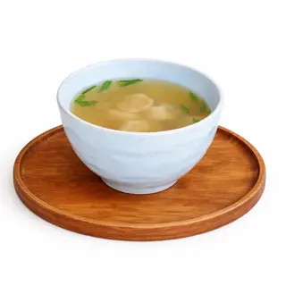 Пельмени с бульоном
