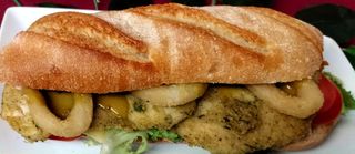 Bocadillo súper de pollo