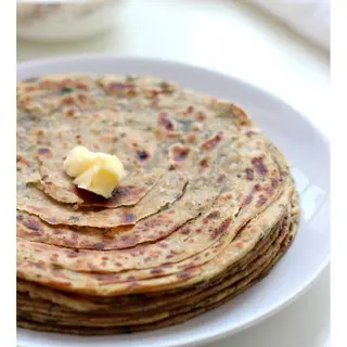 Pudina Paratha (100% Wheat flour)