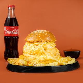 ყველის მიქს ბურგერის კომბო /Cheese mix burger combo