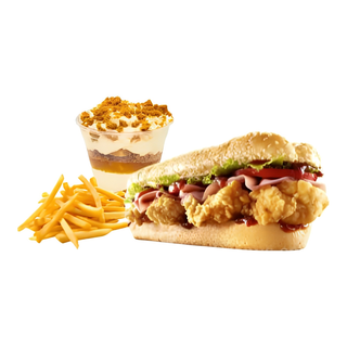 Anatolian Burger + Frite & Dessert Au Choix