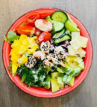 Poke Bowl Krewetki