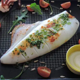 Calamares a la planxa