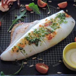 Calamares a la planxa