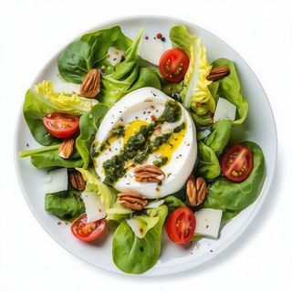 Ensalada De Burrata Rosado Grande