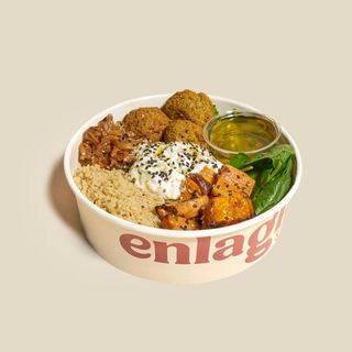 Quinoa Falafel Salad