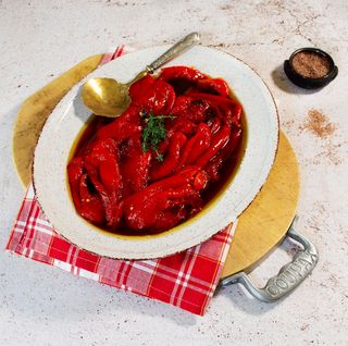 Pimientos escalibados