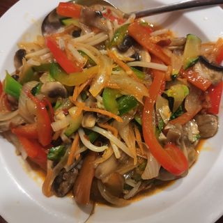 91-Verduras con salsa picante