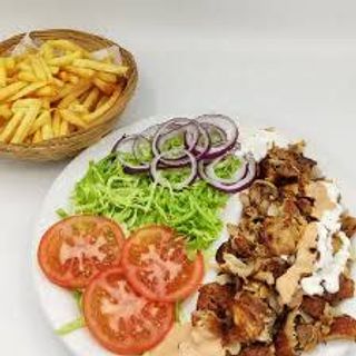 2 Piatti kebab con Coca-Cola grande