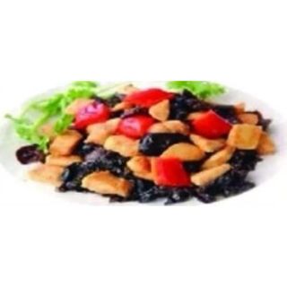 Pollo Con Hongo Negro Chino 