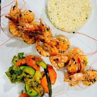 Crevette grise sauté 