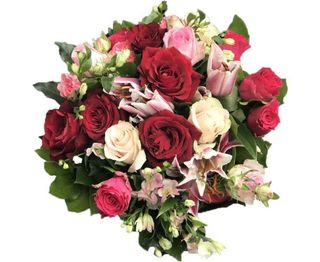 Bukiet Dostojny maly - 8 kwiatów