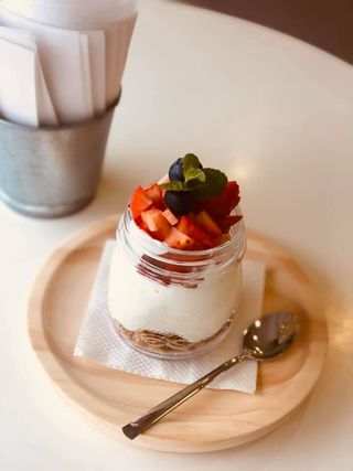 Copo de Iogurte com Granola