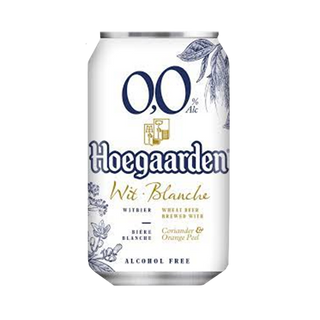 Пиво Hoegaarden White б/а 0,33л ж/б