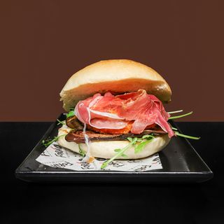 Panino Hamburger di pollo crunchy