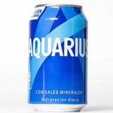 Aquarius Limón lata 330ml.