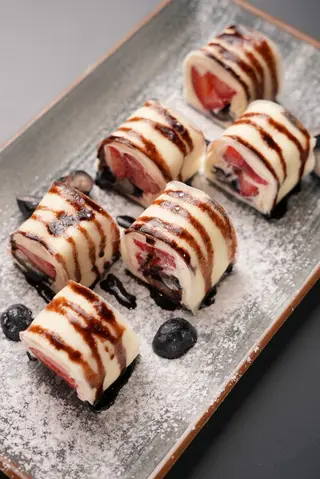 Sweet sushi roll