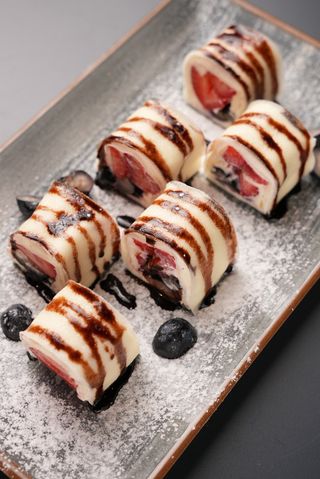 Sweet sushi roll