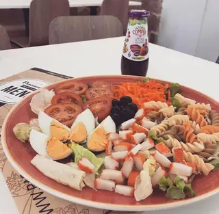 Salada De Delícias Do Mar