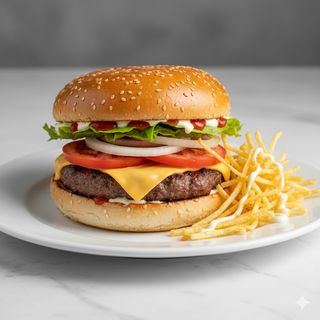 Hamburguesa Sencilla