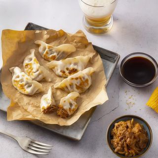 NUEVAS GYOZAS DE PULLED PORK BBQ 7 unid.