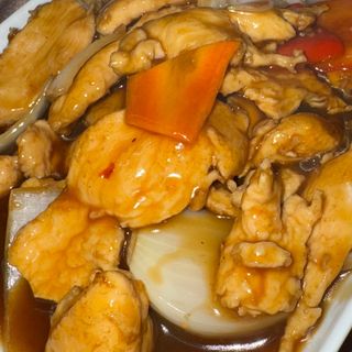 Chicken in chili sauce 