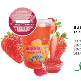 BUBBLE TEA Fragola e Lampone