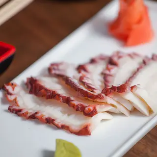 Sashimis de pulpo