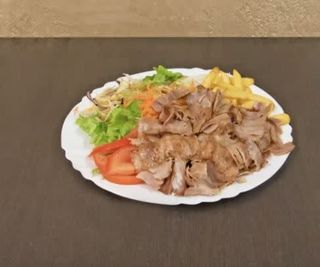 Doner kebab vegetariano