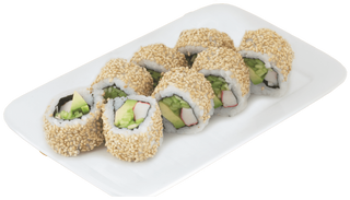 Salmón roll (8 pzs.)